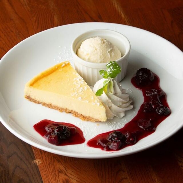 自家製チーズケーキ