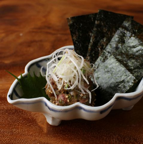 いろいろ鮮魚のなめろう