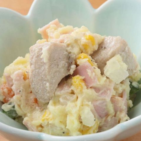 ポテトサラダ マグロオイル煮入り