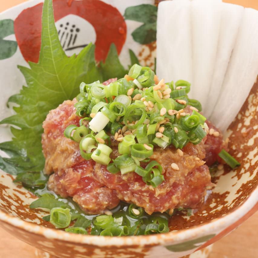 マグロなめろう