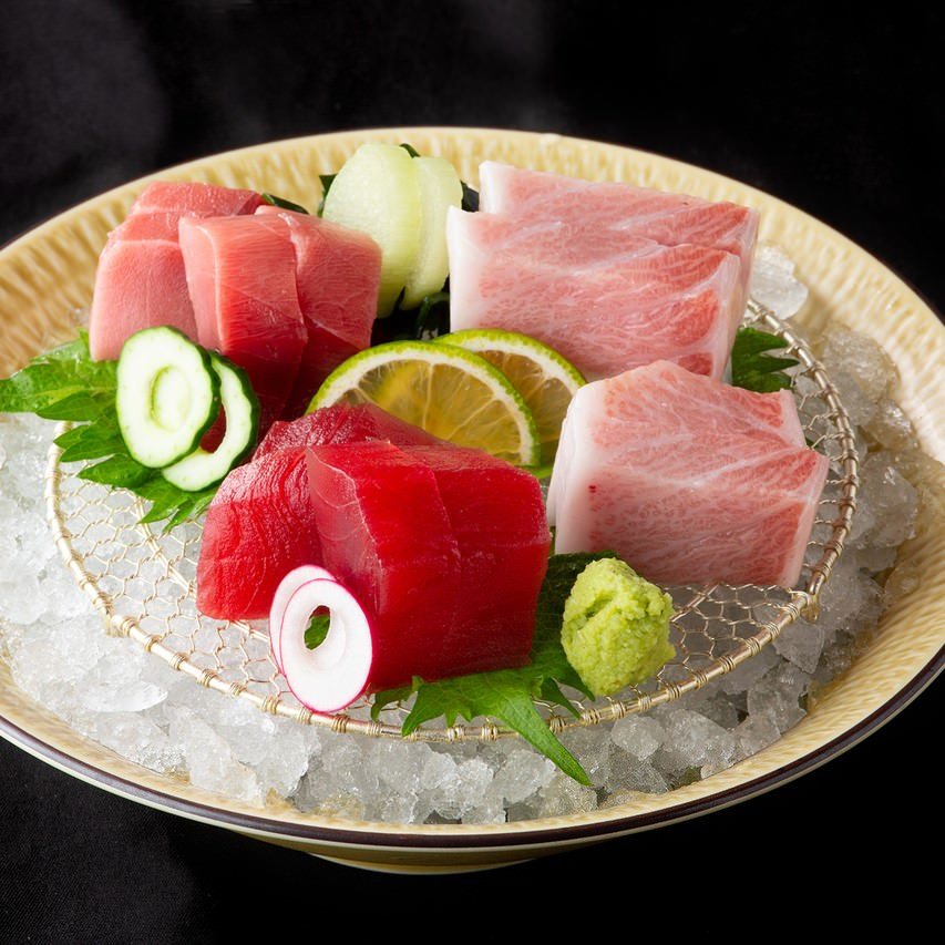 マグロ刺身盛り