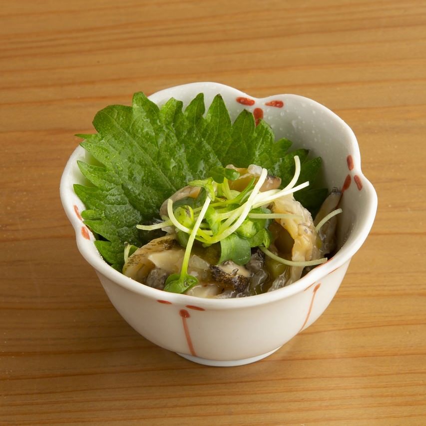 つぶ貝山葵漬け