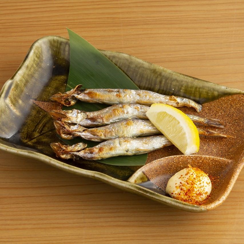樺太ししゃも炙り