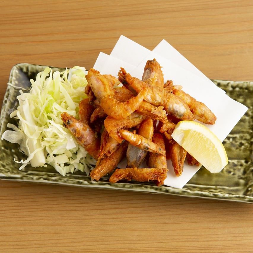 甘エビ唐揚げ~山椒風味~