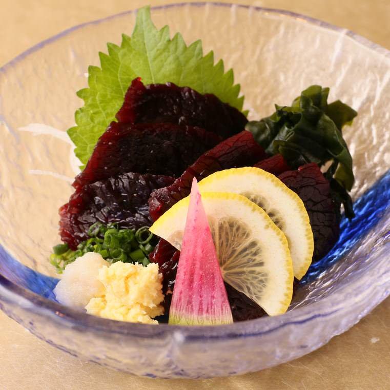 【懐かしい】鯨の刺身