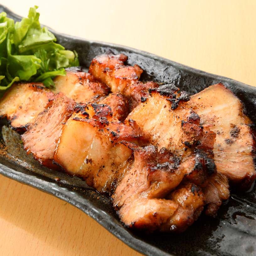豚三枚肉の山椒だれ焼き~薫り山椒の特製タレ~
