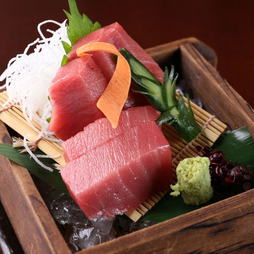 国産生本まぐろ刺し