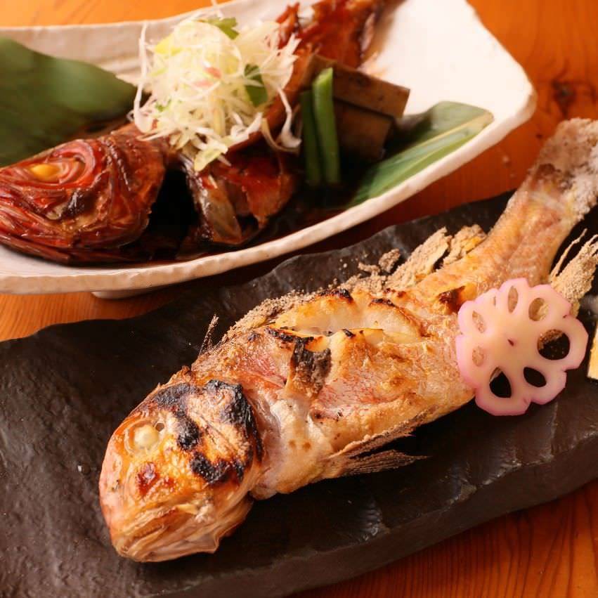 【旬魚の一本魚】焼き 又は 煮付け