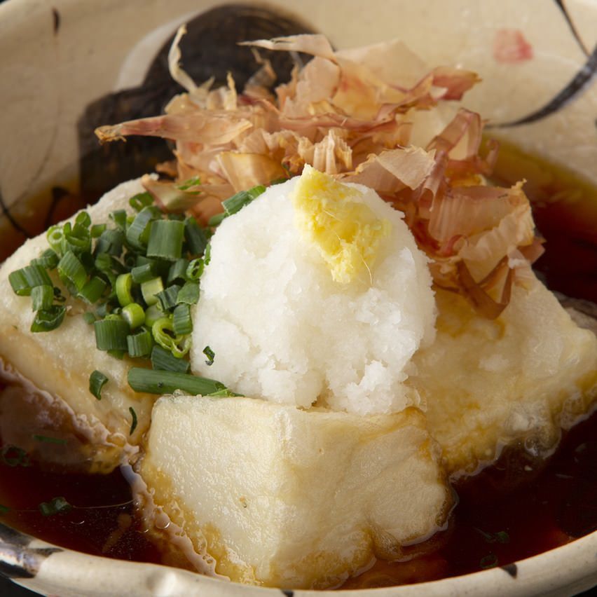 京豆富の揚げ出し