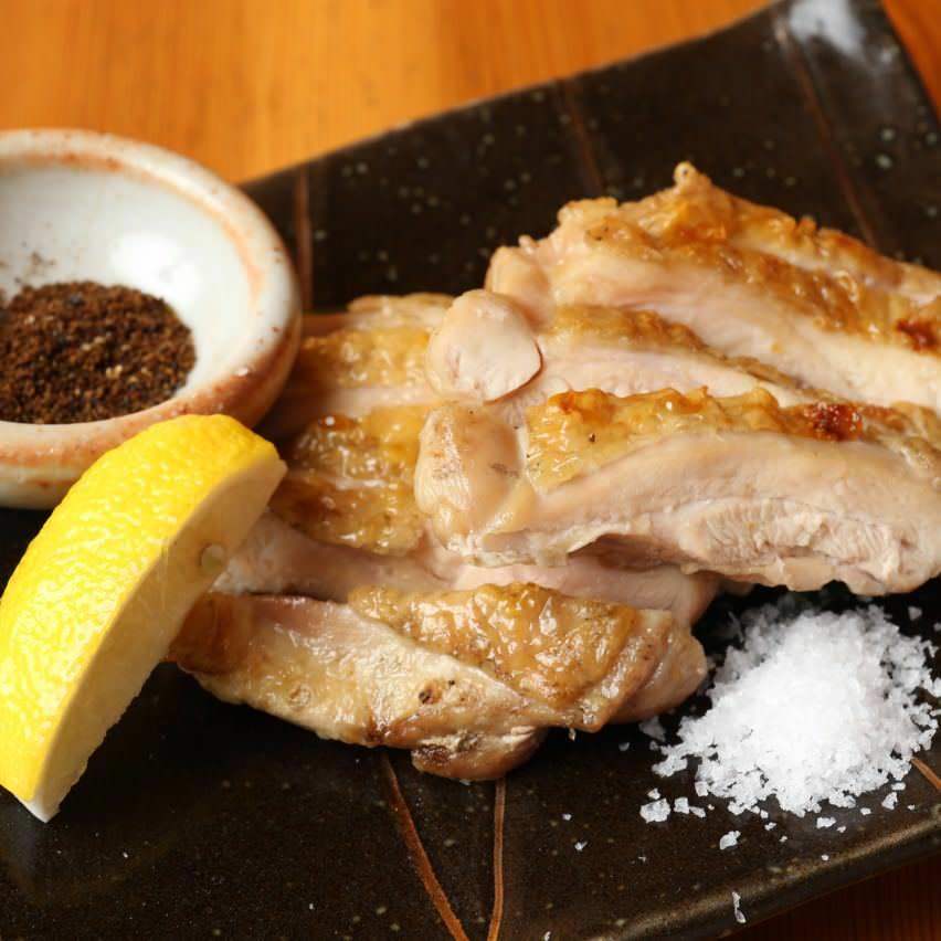 丹波鶏炭火塩焼き