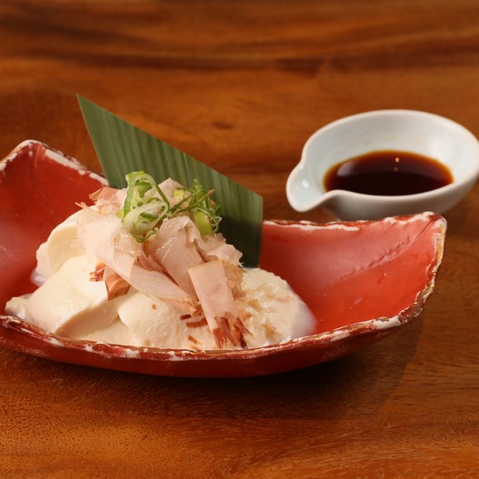 おぼろ豆腐~自家製土佐醤油で~