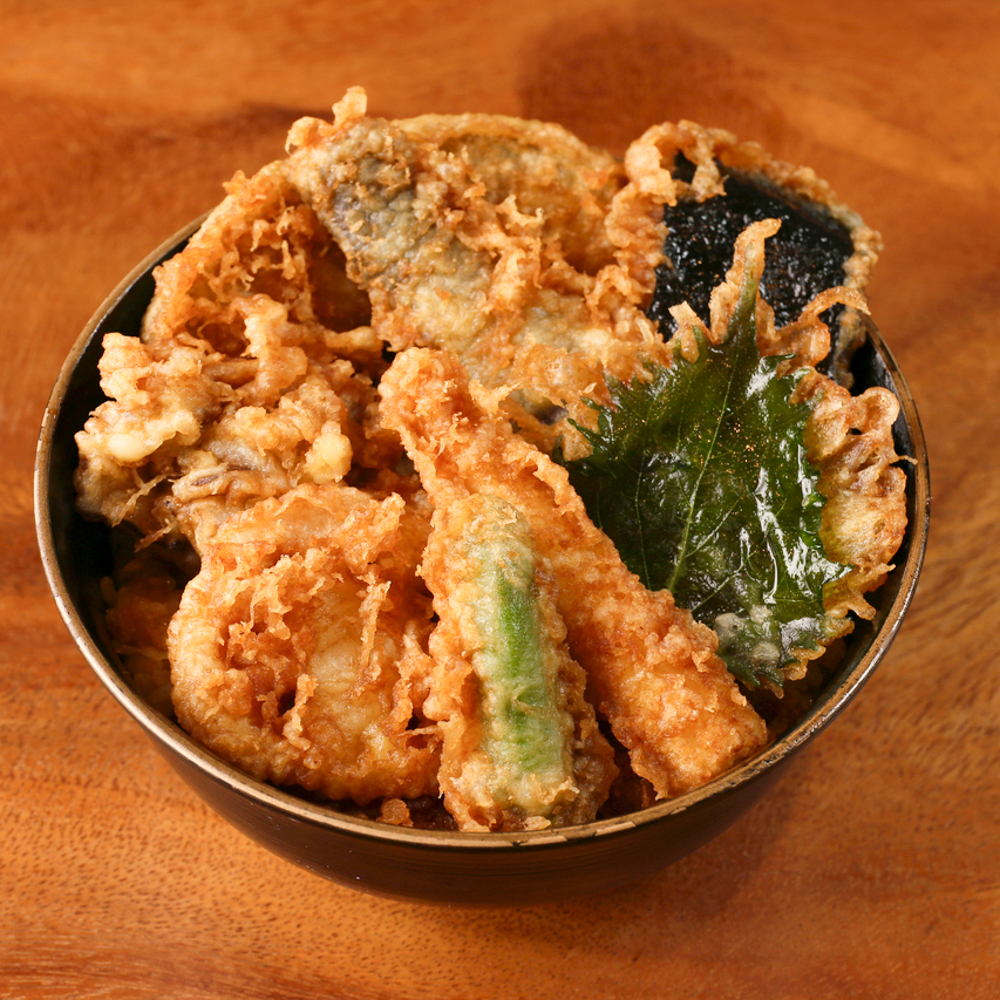 野菜天丼 800円