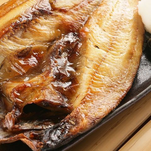 縞ホッケの若狭焼き