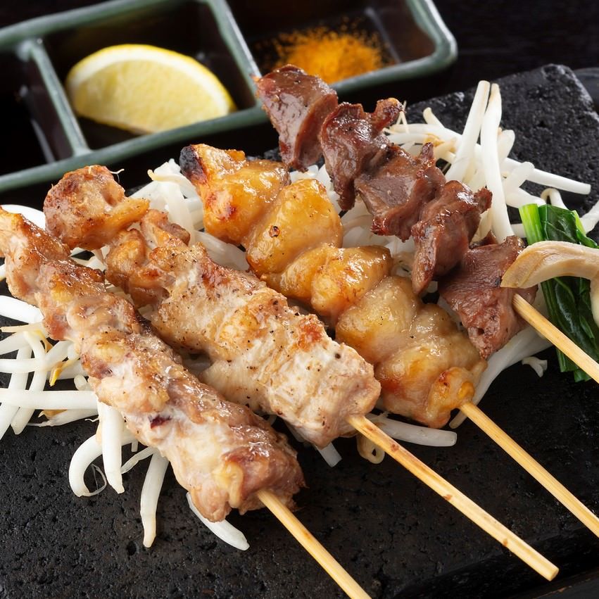 桜島鶏串焼き