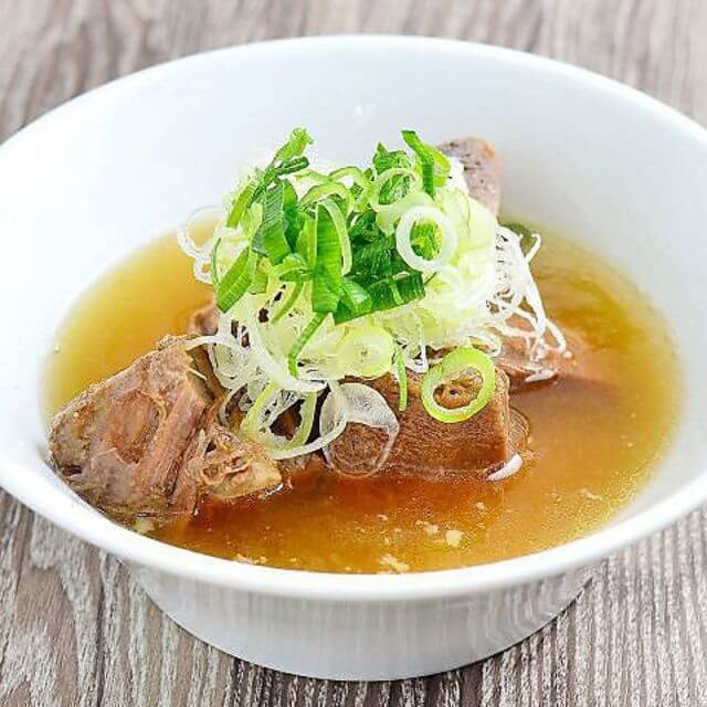 牛骨の玉子スープ