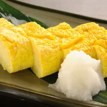 巻きたて出汁巻き玉子~おろしポン酢~