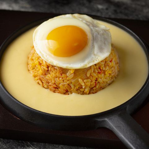 チーズマグマの鉄板キムチチャーハンセット