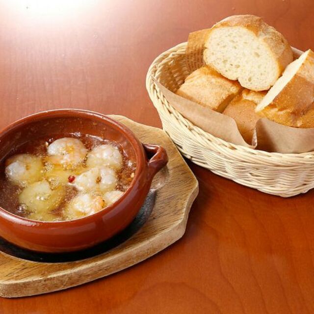 アヒージョには“バケット”でしょ!!